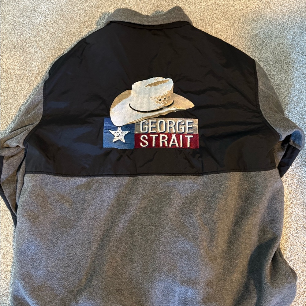 George Strait Black and Gray Jacket